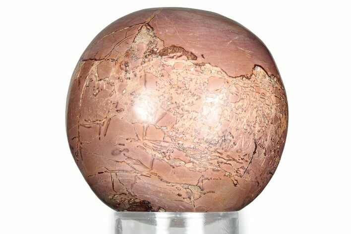 Polished Saharan Desert Jasper Sphere - Morocco #326902